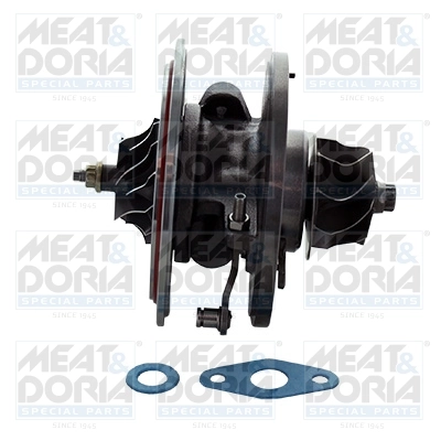 Core assembly, turbocharger